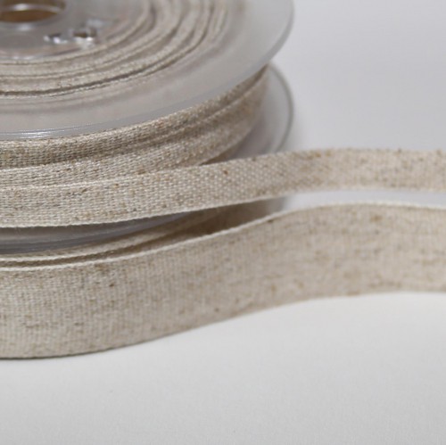 Naturband Hanf / Baumwolle 19mm