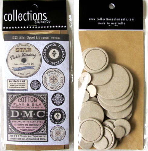 Embellished Mini Spool Kit Garnspulen