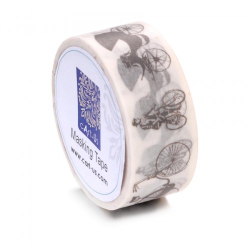 Rolle Masking Tape vintage Foto bikes wheels