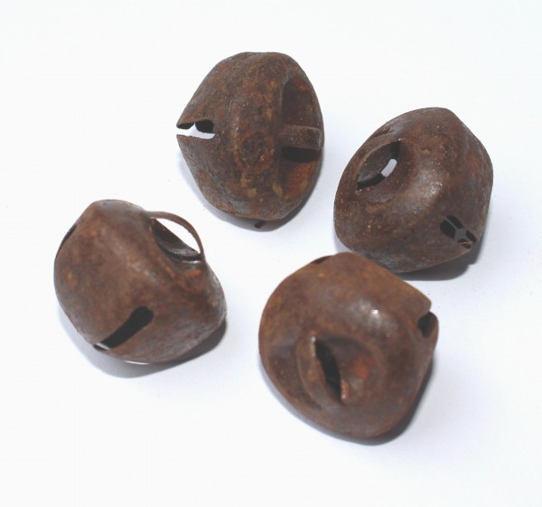 Glöckchen rost S 20mm 4 Stk