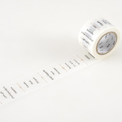 Masking Tape THANK YOU in the world
