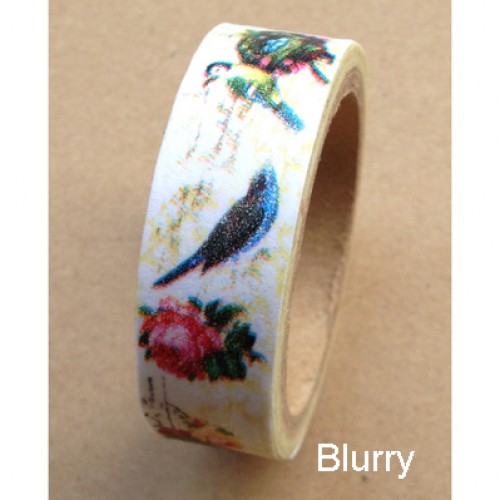 Masking Tape vintage bird
