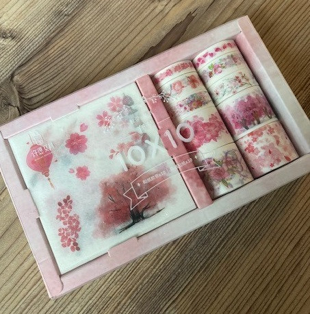 Washi Masking Tape SET vintage BLOSSOM