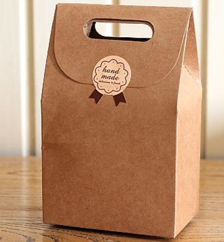 5 Stk. Geschenktaschen Kraft