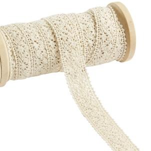 creme Häkel-Spitze 3cm breit
