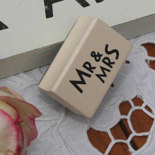 kleiner Stempel MR & MRS