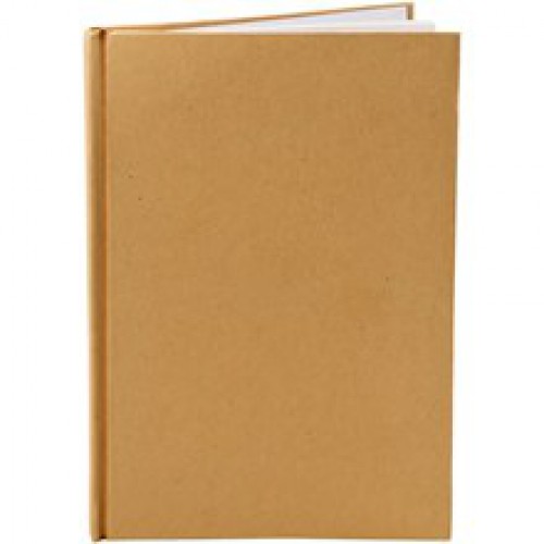 Notizbuch Kraft braun A5 60Blatt blanko