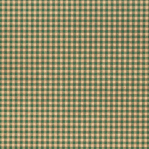 20 Bögen Seidenpapier kariert Kraft Grün