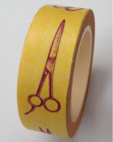 Masking Tape vintage Scissors Scheren