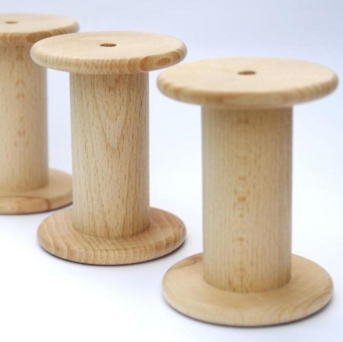 große Garnrolle für Bänder, Höhe 10 cm