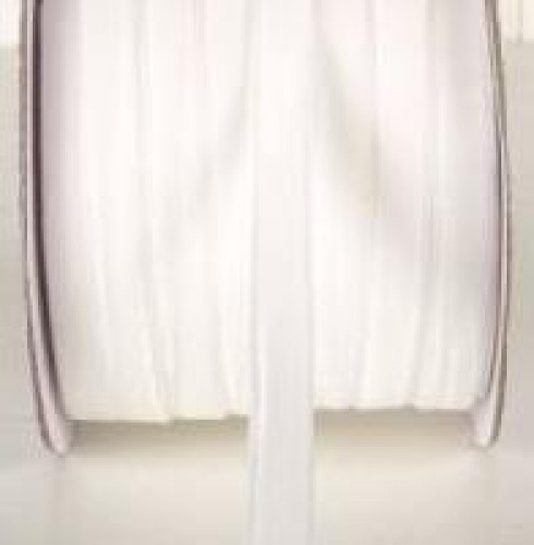 weisses Samtband 10mm