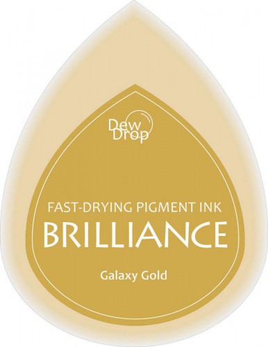 kleines Brilliance Stempelkissen galaxy gold