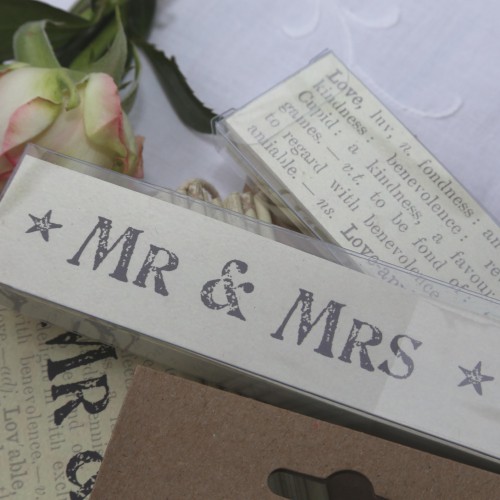 Paperchain Girlande Mr & Mrs Love