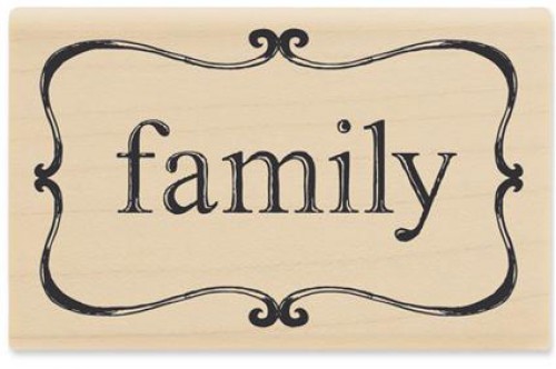 Stempel Ornamentrahmen Family