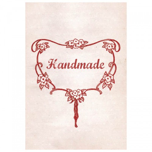 handmade Fabric Label textiles Schmuck-Etikett