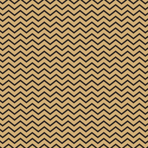 20 Bögen Seidenpapier Chevron Kraft schwarz Zickzack