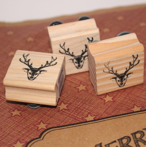 kleiner Stempel HIRSCH GEWEIH