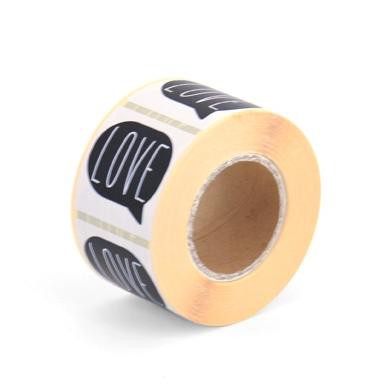 10 Sticker Etiketten LOVE