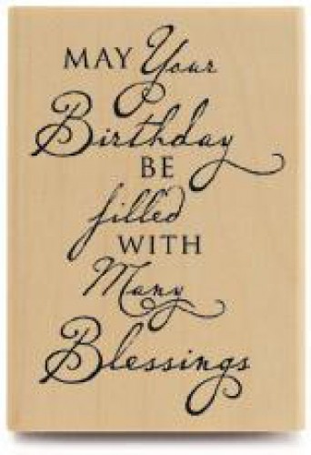 Stempel May your Birthday
