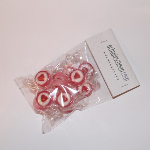 handgemachte Herz Bonbons