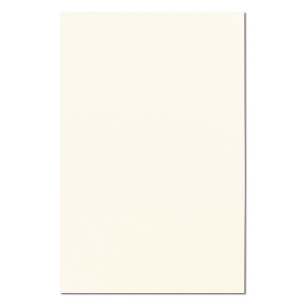 5 Einlegekarten für C6 Ivory gerippt