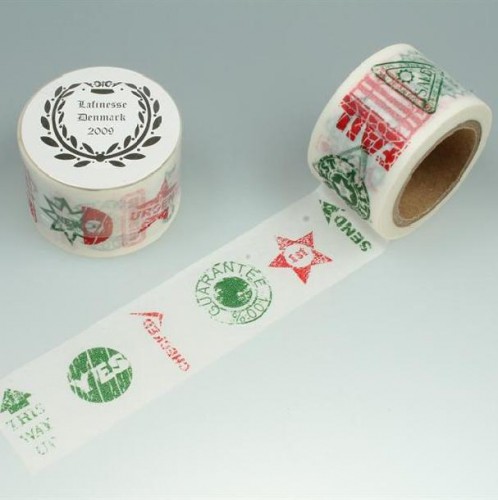 breites Washi Masking Tape Label