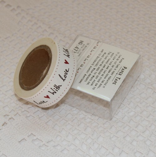 Papier-Klebeband Masking Tape With love