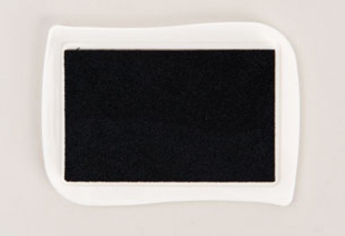 Textil Stempelkissen schwarz