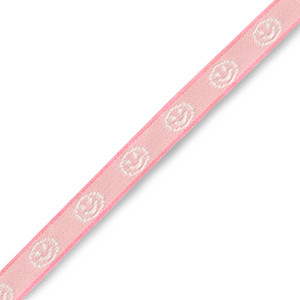 Band SMILEY pink Armband 10mm