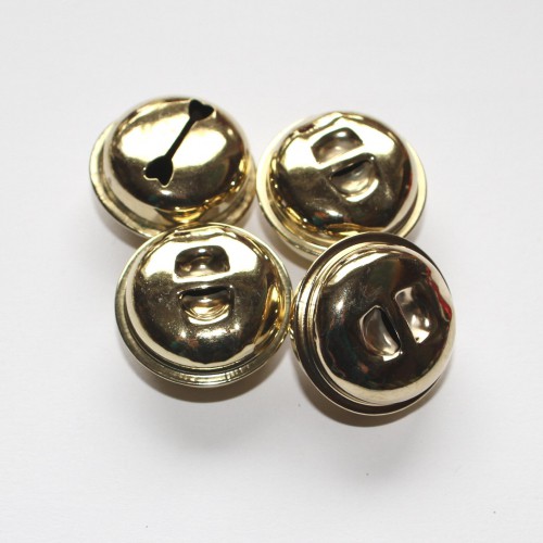 Goldschellen Glöckchen XXL 27mm 4 Stk