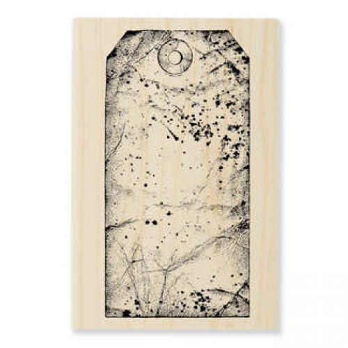 Stempel Paketanhänger klein