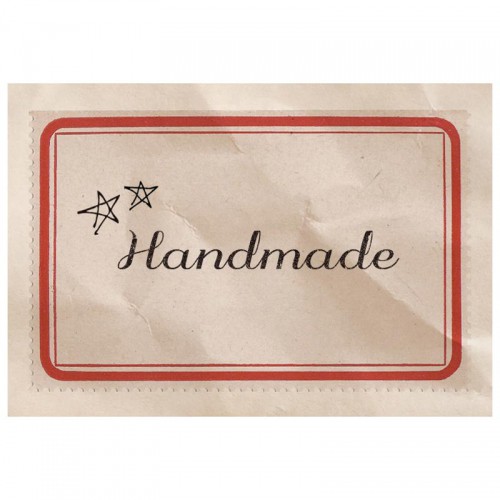 handmade Fabric Label textiles Schmuck-Etikett