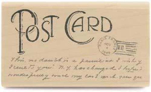 Stempel Nostalgie Postkarte Post Card