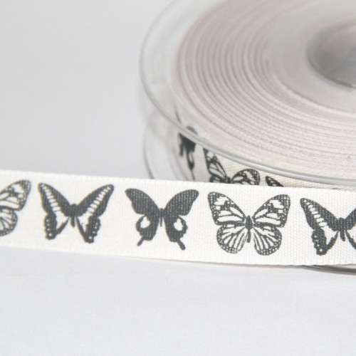 Schleifenband Butterfly Schmetterlinge vintage